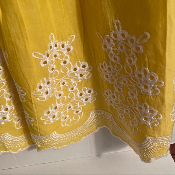 American Sweetheart Sun Yellow Tunic Style Top. classic/boho/California/elegant - Picture 7 of 15